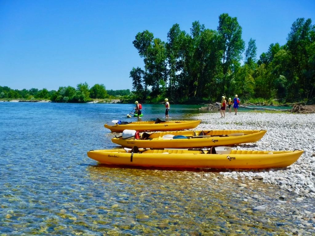 Canoa sul ticino vigevano