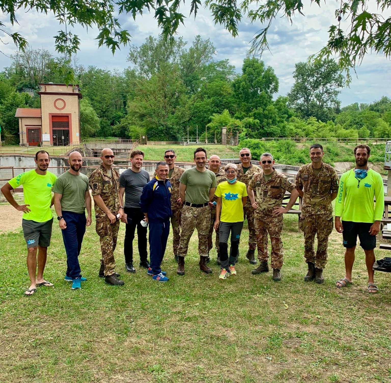 Rafting scuola militare teuliè nunziatella