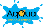 Aqqua canoa rafting logo